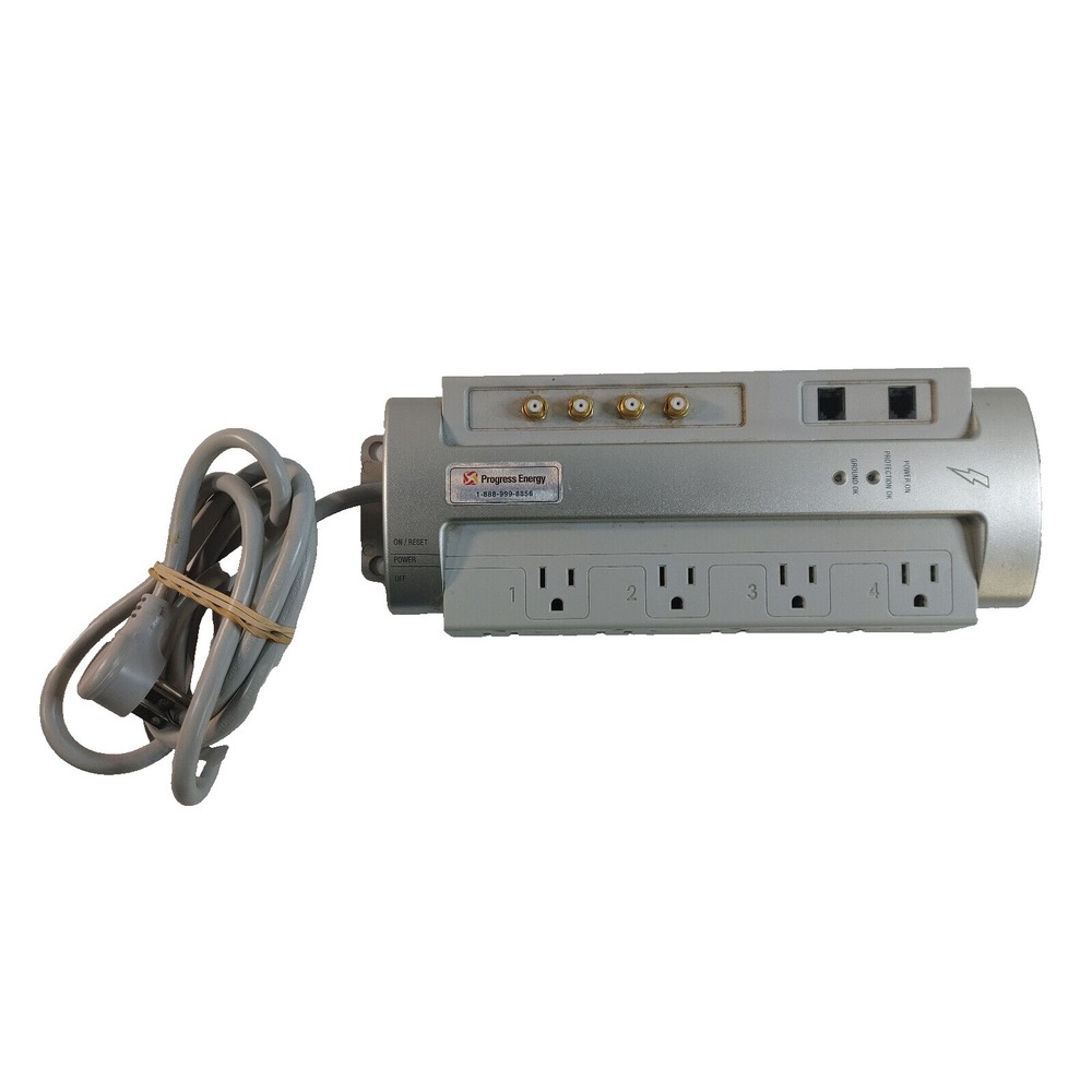 Progress Energy 125V 1875W 6 Outlet Swivel Electric Surge Protector (US1206)